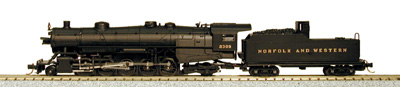 AT&SF - 2-10-2 USRA Heavy Santa Fe  with DCC - Con-Cor 1003900